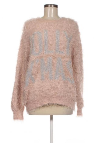 Дамски пуловер Clockhouse, Размер M, Цвят Розов, Цена 7,25 лв.