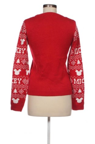 Дамски пуловер Clockhouse, Размер S, Цвят Червен, Цена 7,25 лв.
