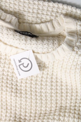 Дамски пуловер Colours, Размер L, Цвят Бял, Цена 7,83 лв.