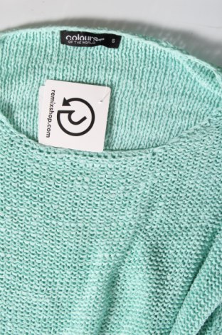 Γυναικείο πουλόβερ Colours, Μέγεθος S, Χρώμα Πράσινο, Τιμή 4,13 €