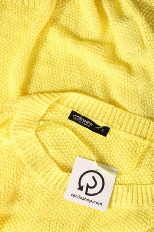 Γυναικείο πουλόβερ Colours Of The World, Μέγεθος S, Χρώμα Κίτρινο, Τιμή 4,49 €