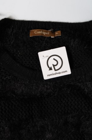 Pulover de femei Conbipel, Mărime XL, Culoare Negru, Preț 28,62 Lei