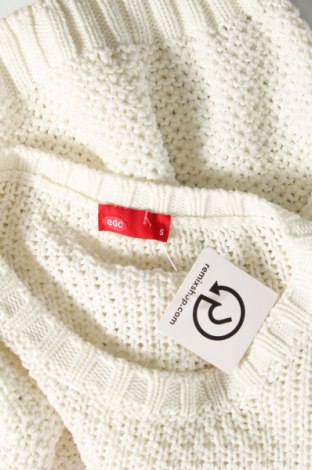 Γυναικείο πουλόβερ Edc By Esprit, Μέγεθος S, Χρώμα Λευκό, Τιμή 14,91 €