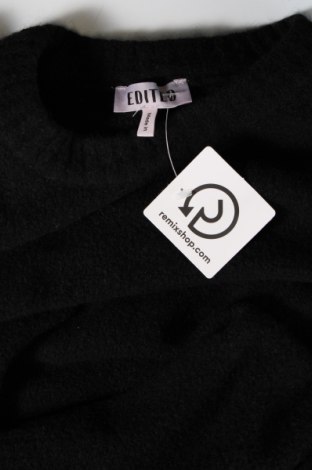 Γυναικείο πουλόβερ Edited, Μέγεθος M, Χρώμα Μαύρο, Τιμή 11,21 €