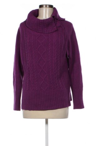 Дамски пуловер Elena Miro, Размер M, Цвят Лилав, Цена 13,20 лв.