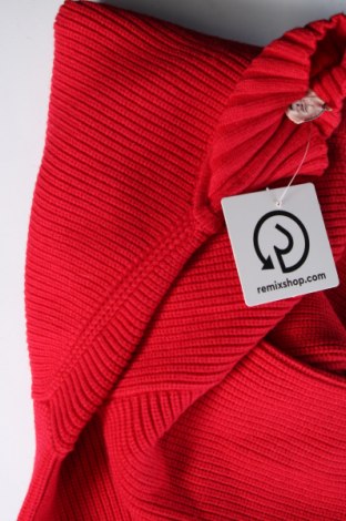 Дамски пуловер Elisabetta Franchi, Размер S, Цвят Червен, Цена 117,00 лв.