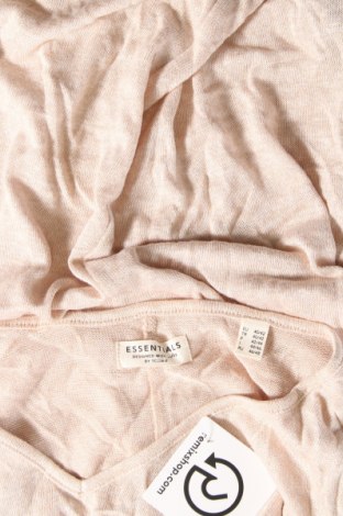 Дамски пуловер Essentials by Tchibo, Размер M, Цвят Бежов, Цена 7,25 лв.
