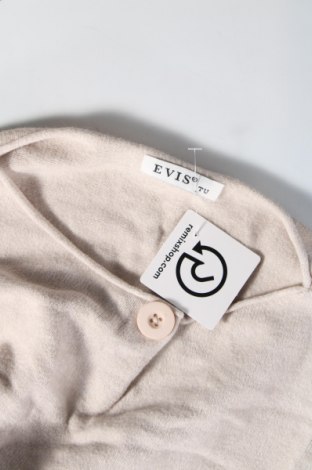 Γυναικείο πουλόβερ Evis, Μέγεθος M, Χρώμα  Μπέζ, Τιμή 4,49 €