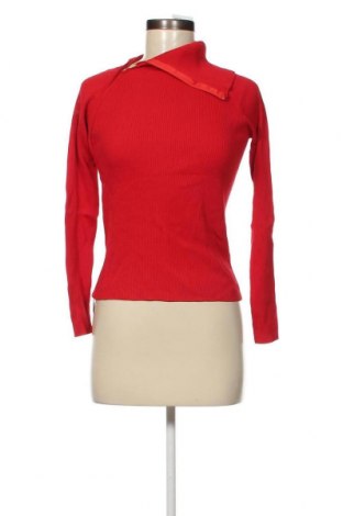 Дамски пуловер Evis, Размер S, Цвят Червен, Цена 13,05 лв.