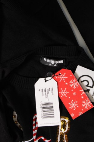 Pulover de femei Fashion Union, Mărime S, Culoare Negru, Preț 71,55 Lei