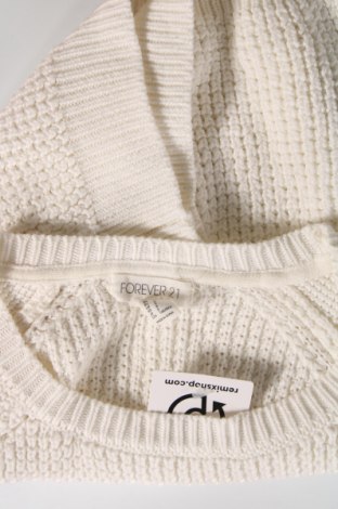 Дамски пуловер Forever 21, Размер S, Цвят Бял, Цена 8,00 лв.