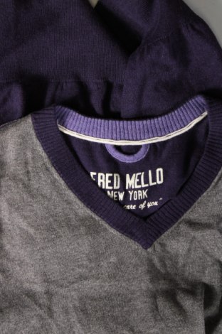 Női pulóver Fred Mello, Méret S, Szín Szürke, Ár 1 324 Ft