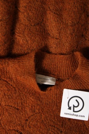 Γυναικείο πουλόβερ Free Quent, Μέγεθος M, Χρώμα Καφέ, Τιμή 2,97 €