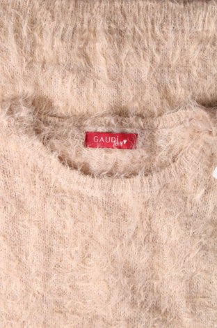 Дамски пуловер Gaudi, Размер M, Цвят Бежов, Цена 24,64 лв.
