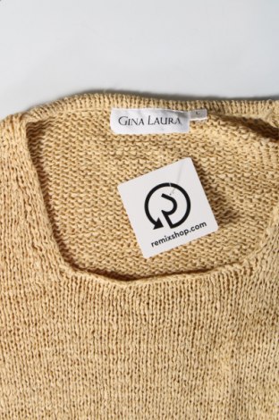 Pulover de femei Gina Laura, Mărime L, Culoare Auriu, Preț 28,62 Lei