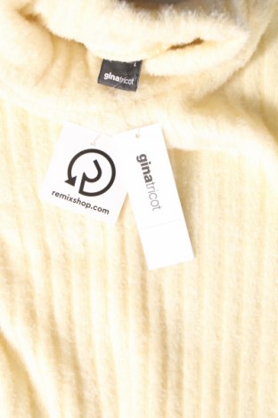 Дамски пуловер Gina Tricot, Размер L, Цвят Жълт, Цена 14,58 лв.