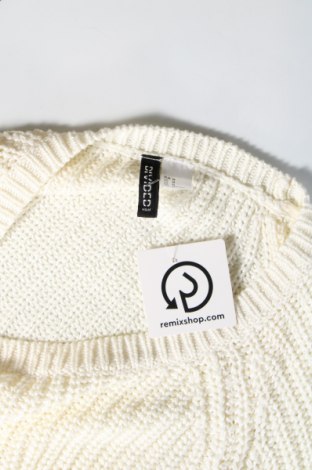 Дамски пуловер H&M Divided, Размер M, Цвят Екрю, Цена 8,70 лв.