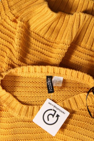 Damski sweter H&M Divided, Rozmiar S, Kolor Żółty, Cena 27,99 zł