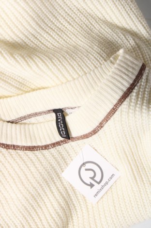 Дамски пуловер H&M Divided, Размер L, Цвят Екрю, Цена 7,25 лв.