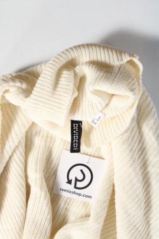 Дамски пуловер H&M Divided, Размер S, Цвят Екрю, Цена 7,25 лв.