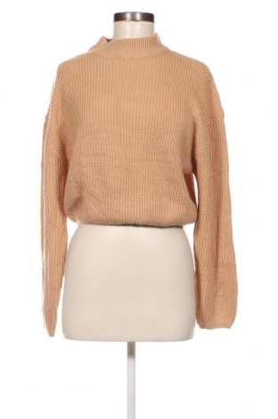 Дамски пуловер H&M Divided, Размер L, Цвят Кафяв, Цена 7,25 лв.