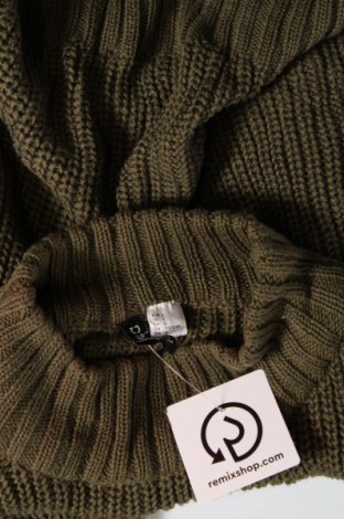 Дамски пуловер H&M Divided, Размер L, Цвят Зелен, Цена 7,54 лв.