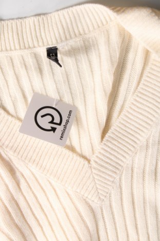 Дамски пуловер H&M Divided, Размер L, Цвят Екрю, Цена 7,54 лв.
