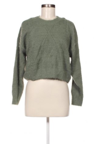Дамски пуловер H&M Divided, Размер S, Цвят Зелен, Цена 11,89 лв.