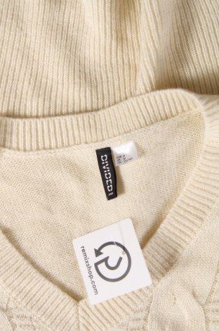 Дамски пуловер H&M Divided, Размер M, Цвят Екрю, Цена 5,80 лв.