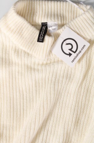 Дамски пуловер H&M Divided, Размер M, Цвят Бял, Цена 11,89 лв.