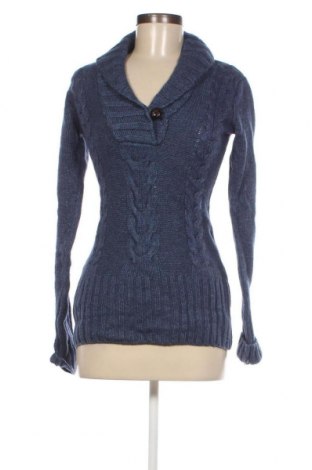 Дамски пуловер H&M L.O.G.G., Размер S, Цвят Син, Цена 7,25 лв.