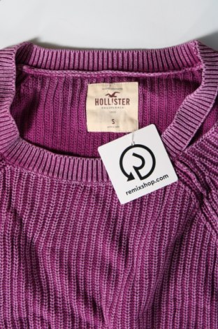 Pulover de femei Hollister, Mărime S, Culoare Mov, Preț 23,85 Lei