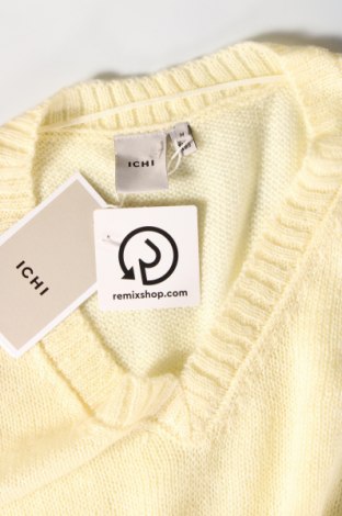 Γυναικείο πουλόβερ Ichi, Μέγεθος M, Χρώμα Κίτρινο, Τιμή 7,62 €
