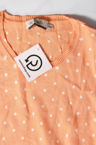 Γυναικείο πουλόβερ In Linea, Μέγεθος XL, Χρώμα Πορτοκαλί, Τιμή 11,66 €