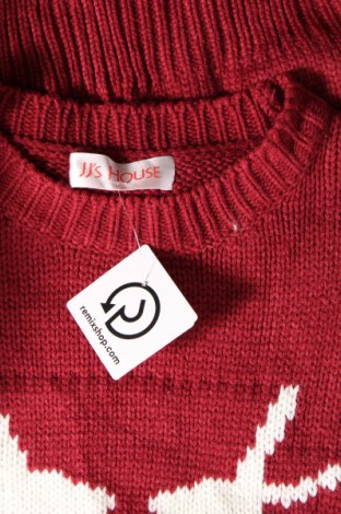 Γυναικείο πουλόβερ JJ's House, Μέγεθος L, Χρώμα Κόκκινο, Τιμή 4,49 €