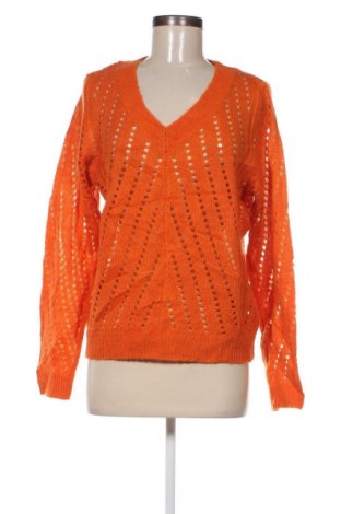 Дамски пуловер Jacqueline De Yong, Размер M, Цвят Оранжев, Цена 7,25 лв.