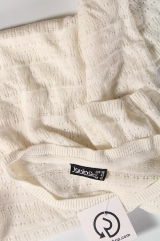 Γυναικείο πουλόβερ Janina, Μέγεθος M, Χρώμα Λευκό, Τιμή 3,23 €