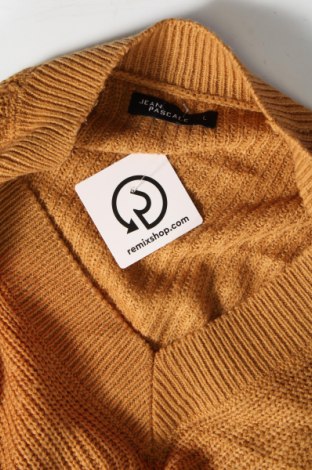 Дамски пуловер Jean Pascale, Размер L, Цвят Бежов, Цена 7,25 лв.