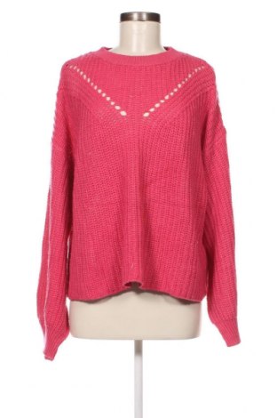 Γυναικείο πουλόβερ Jean Pascale, Μέγεθος L, Χρώμα Ρόζ , Τιμή 4,49 €