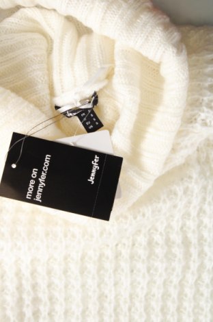 Γυναικείο πουλόβερ Jennyfer, Μέγεθος S, Χρώμα Εκρού, Τιμή 7,59 €