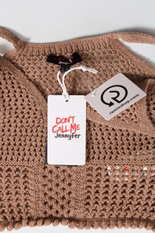 Дамски пуловер Jennyfer, Размер XS, Цвят Бежов, Цена 12,42 лв.