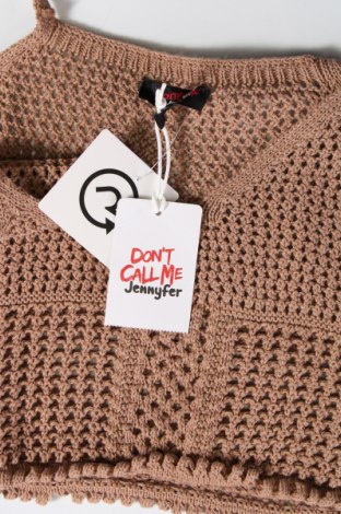 Pulover de femei Jennyfer, Mărime L, Culoare Bej, Preț 42,37 Lei