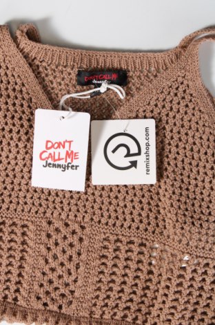 Дамски пуловер Jennyfer, Размер S, Цвят Бежов, Цена 12,42 лв.