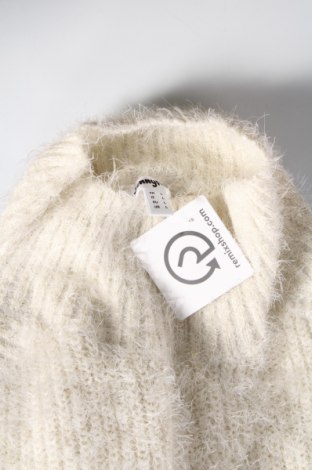 Γυναικείο πουλόβερ Jennyfer, Μέγεθος L, Χρώμα Λευκό, Τιμή 4,49 €
