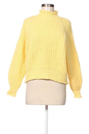 Дамски пуловер Kontatto, Размер M, Цвят Жълт, Цена 11,60 лв.