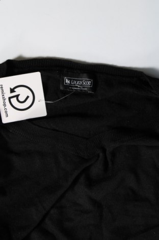 Γυναικείο πουλόβερ Laura Scott, Μέγεθος M, Χρώμα Μαύρο, Τιμή 4,49 €