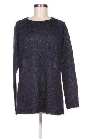 Дамски пуловер Laura Torelli, Размер M, Цвят Син, Цена 5,80 лв.