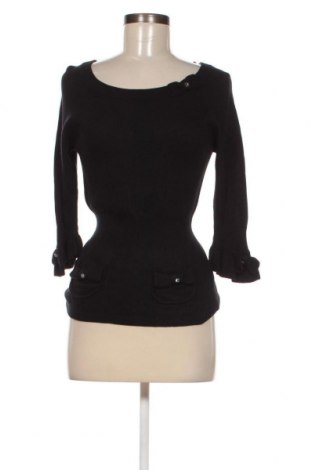 Дамски пуловер Leo Guy, Размер M, Цвят Черен, Цена 3,08 лв.