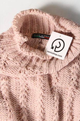 Дамски пуловер Made In Italy, Размер M, Цвят Розов, Цена 7,25 лв.