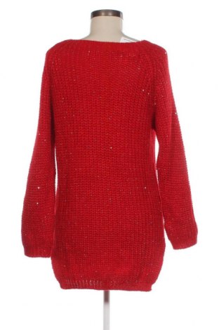 Γυναικείο πουλόβερ Made In Italy, Μέγεθος M, Χρώμα Κόκκινο, Τιμή 4,49 €